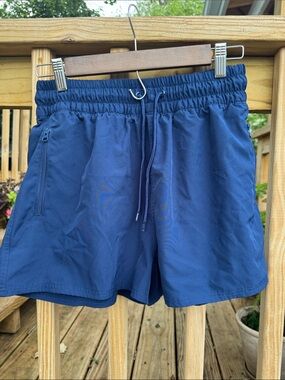 OP Women's Athletic Shorts - Navy Blue